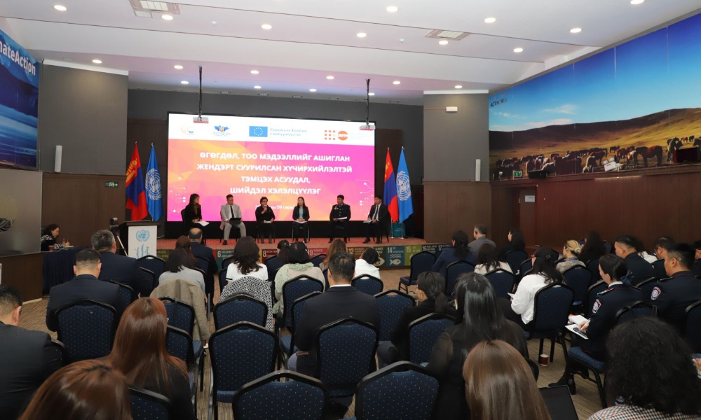 ЖЕНДЭРТ СУУРИЛСАН ХҮЧИРХИЙЛЭЛТЭЙ ТЭМЦЭХЭД ӨГӨГДӨЛ, ТОО МЭДЭЭЛЛИЙГ АШИГЛАХ ХЭЛЭЛЦҮҮЛЭГ ЗОХИОН БАЙГУУЛЛАА